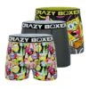 CRAZYBOXER Spongebob Have Fun Men's Boxer Briefs (3 Pack) -Crazyboxer Sales Store CBSPB0101X3A4 8