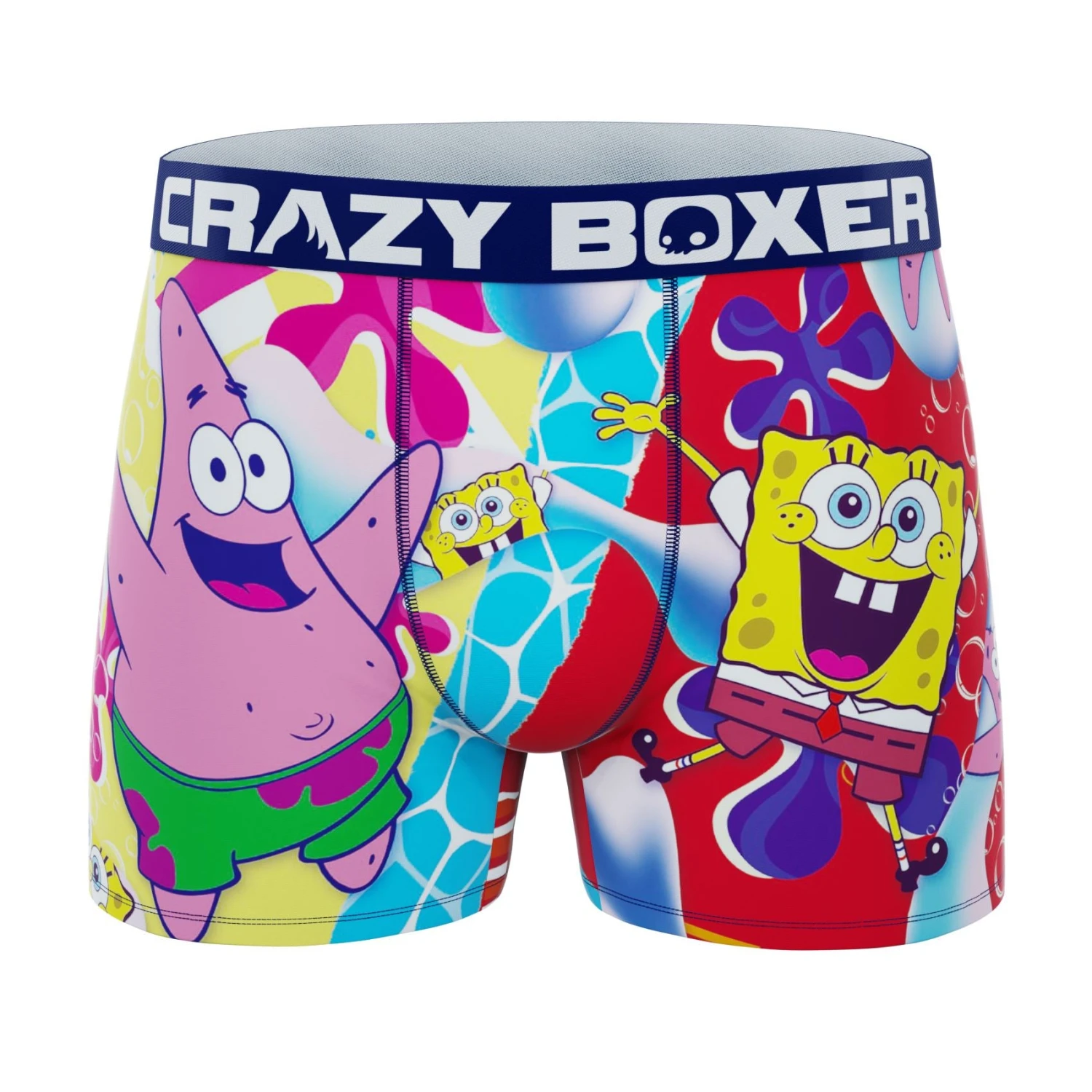CRAZYBOXER Spongebob Aww Men's Boxer Briefs (6 Pack) 8 CRAZYBOXER Spongebob Aww Men's Boxer Briefs (6 Pack) - Image 6