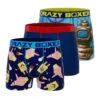 CRAZYBOXER Spongebob Ice Cream Head Men's Boxer Briefs (3 Pack) -Crazyboxer Sales Store CBSPB0102X3C2 1