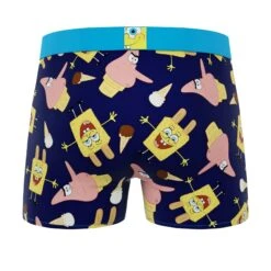 CRAZYBOXER Spongebob Ice Cream Head Men's Boxer Briefs (3 Pack) -Crazyboxer Sales Store CBSPB0102X3C2 9