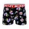 CRAZYBOXER Spongebob Leif Erikson Day Men's Boxer Briefs -Crazyboxer Sales Store CBSPB0103CALE 0