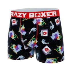 CRAZYBOXER Spongebob Leif Erikson Day Men's Boxer Briefs -Crazyboxer Sales Store CBSPB0103CALE 4