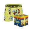 CRAZYBOXER SpongeBob Faces Box Men's Boxer Briefs (Creative Packaging) -Crazyboxer Sales Store CBSPB0103FACEN 0