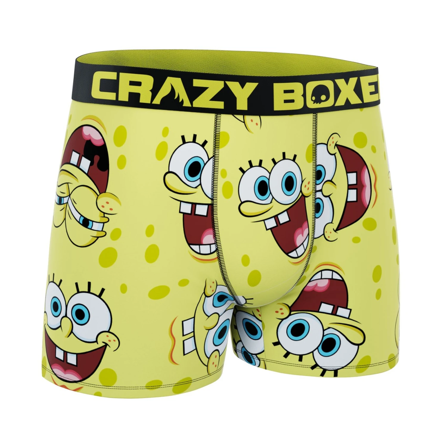 CRAZYBOXER SpongeBob Faces Box Men's Boxer Briefs (Creative Packaging) 6 CRAZYBOXER SpongeBob Faces Box Men's Boxer Briefs (Creative Packaging) - Image 4