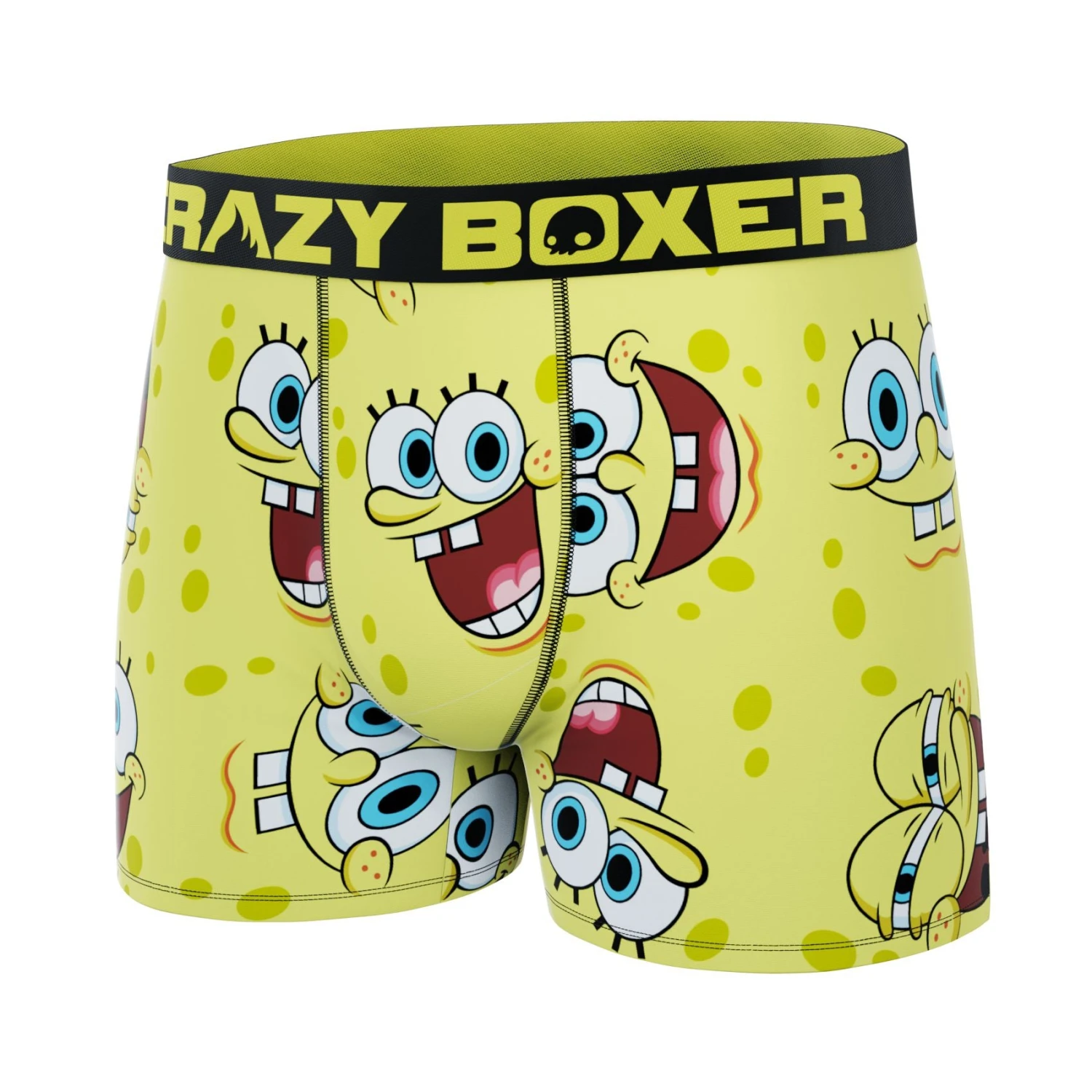 CRAZYBOXER SpongeBob Faces Box Men's Boxer Briefs (Creative Packaging) 7 CRAZYBOXER SpongeBob Faces Box Men's Boxer Briefs (Creative Packaging) - Image 5