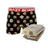CRAZYBOXER SpongeBob Burger Box Men's Boxer Briefs (Creative Packaging) -Crazyboxer Sales Store CBSPB0103FOODN 0