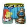 CRAZYBOXER Men's Spongebob Imma Head Out Boxer Briefs -Crazyboxer Sales Store CBSPB0103HEAD 0
