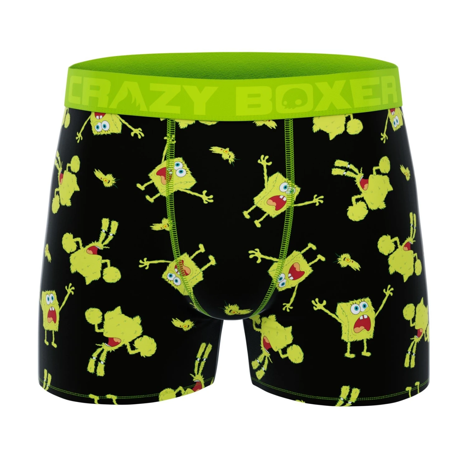 CRAZYBOXER Spongebob Kelp Men's Boxer Briefs 3 CRAZYBOXER Spongebob Kelp Men's Boxer Briefs