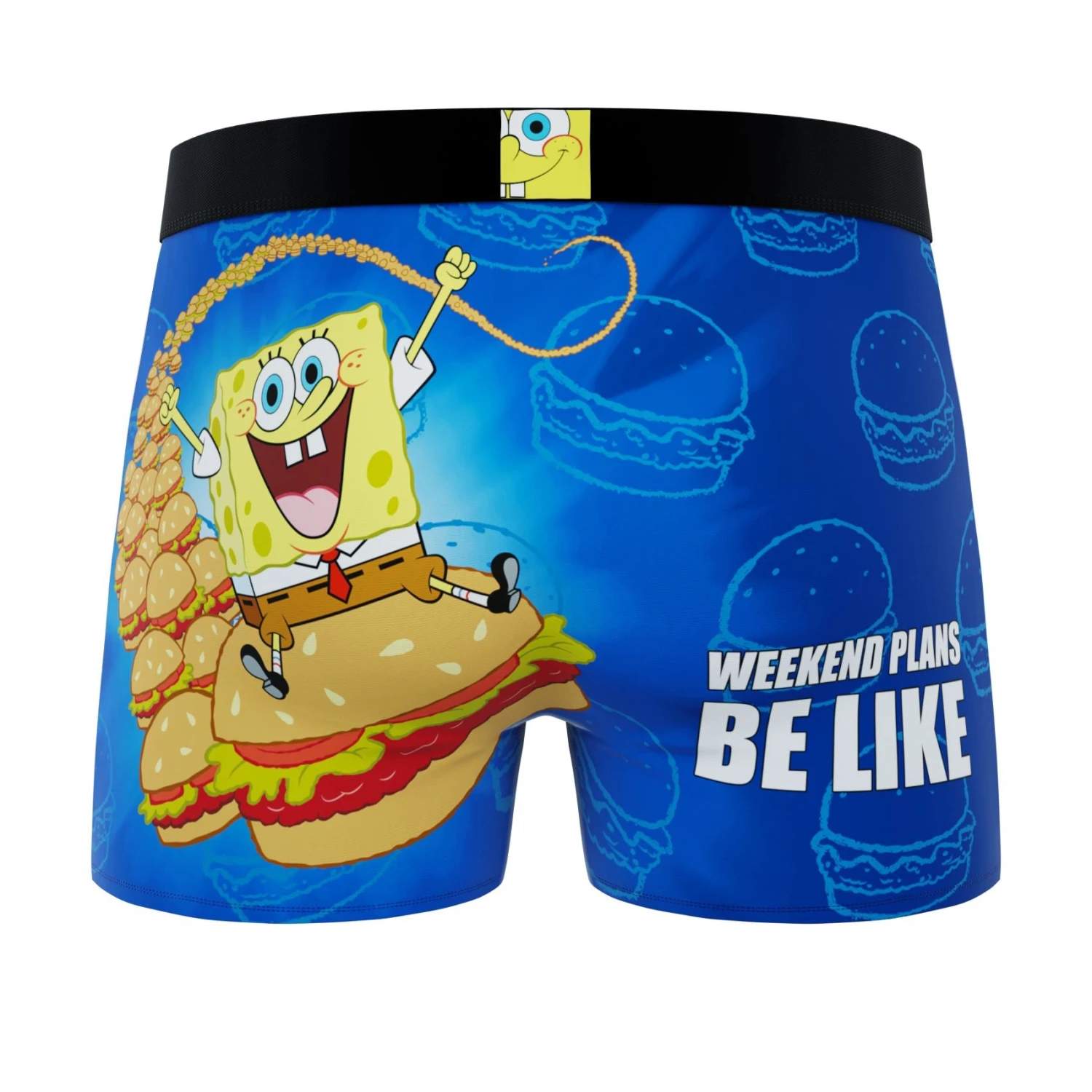 Men's Spongebob Ride Boxer Briefs 4 Men's Spongebob Ride Boxer Briefs - Image 2