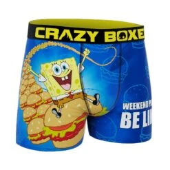 Men's Spongebob Ride Boxer Briefs 8 Men's Spongebob Ride Boxer Briefs -Crazyboxer Sales Store CBSPB0103RIDE 3