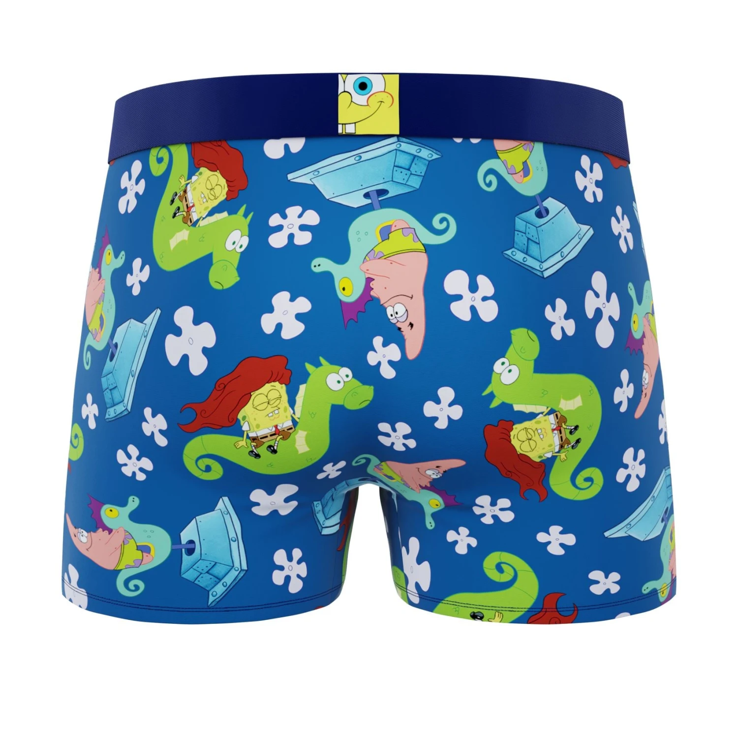CRAZYBOXER Spongebob Seahorse Men's Boxer Briefs 4 CRAZYBOXER Spongebob Seahorse Men's Boxer Briefs - Image 2