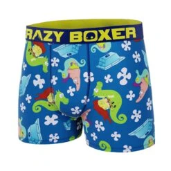 CRAZYBOXER Spongebob Seahorse Men's Boxer Briefs 9 CRAZYBOXER Spongebob Seahorse Men's Boxer Briefs -Crazyboxer Sales Store CBSPB0103SEAH 4