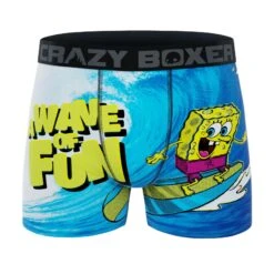 CRAZYBOXER Spongebob Surf Men's Boxer Briefs