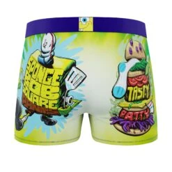 CRAZYBOXER Spongebob Ice Cream Tasty Patty Men's Boxer Briefs (2 Pack) 9 CRAZYBOXER Spongebob Ice Cream Tasty Patty Men's Boxer Briefs (2 Pack) -Crazyboxer Sales Store CBSPB0103X2C4 5