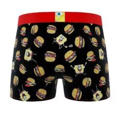 CRAZYBOXER Spongebob Food Chain Men's Boxer Briefs (3 Pack) 15 CRAZYBOXER Spongebob Food Chain Men's Boxer Briefs (3 Pack) -Crazyboxer Sales Store CBSPB0103X3D3 9