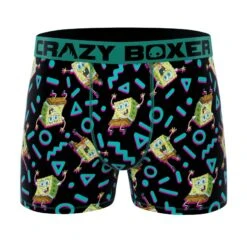 CRAZYBOXERSpongeBob EponMen's Boxer Briefs (Pack 3) -Crazyboxer Sales Store CBSPB0103X3D6 5