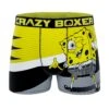 CRAZYBOXER SpongeBob Yellow Men's Boxer Briefs -Crazyboxer Sales Store CBSPB0103YELO 0