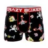 CRAZYBOXER SpongeBob Group Men's Boxer Briefs -Crazyboxer Sales Store CBSPB0104GRUP 0