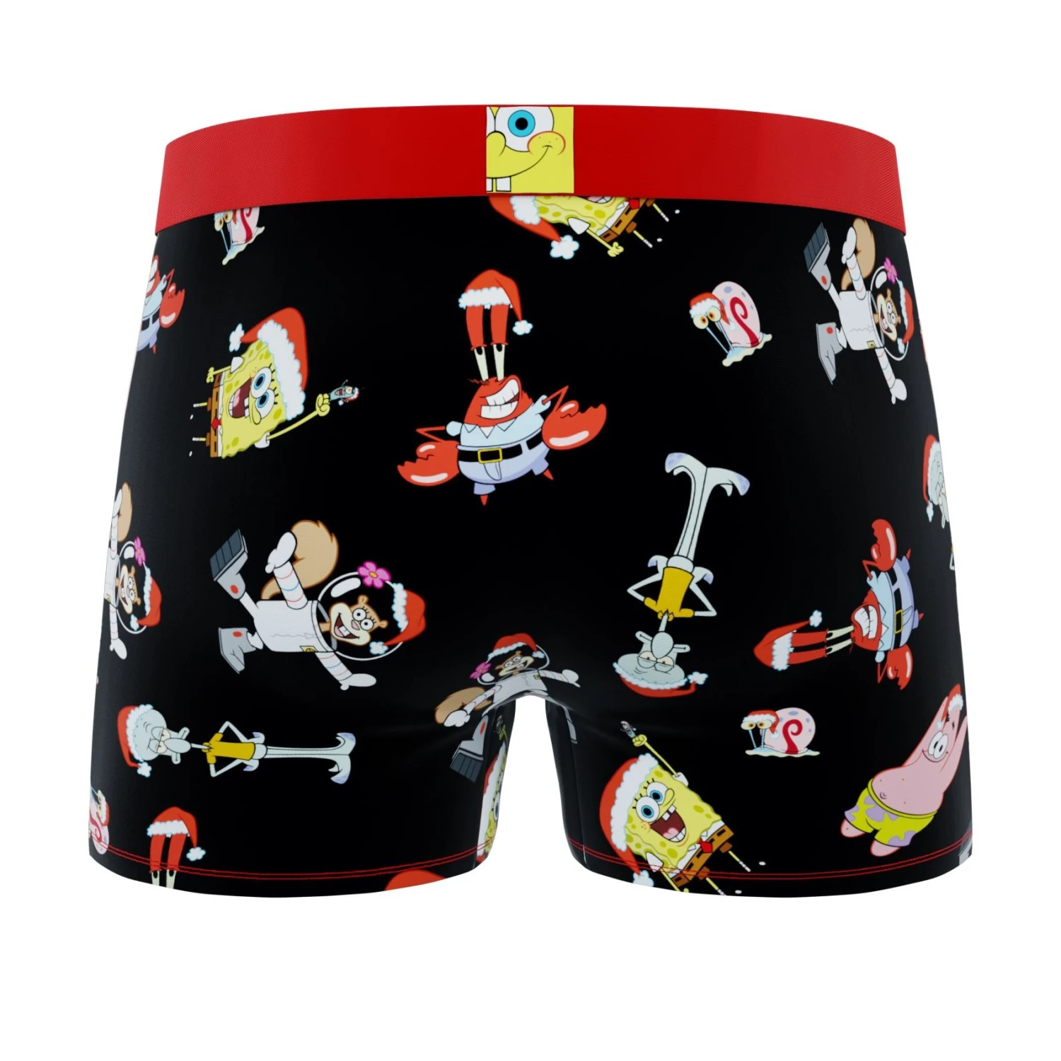 CRAZYBOXER SpongeBob Group Men's Boxer Briefs 4 CRAZYBOXER SpongeBob Group Men's Boxer Briefs - Image 2