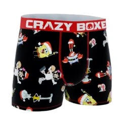 CRAZYBOXER SpongeBob Group Men's Boxer Briefs 8 CRAZYBOXER SpongeBob Group Men's Boxer Briefs -Crazyboxer Sales Store CBSPB0104GRUP 3