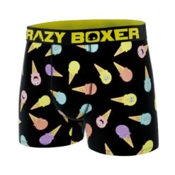 CRAZYBOXER SpongeBob Ice Cream Men's Boxer Briefs -Crazyboxer Sales Store CBSPB0104ICEC 4