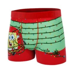 CRAZYBOXER SpongeBob Light Men's Boxer Briefs -Crazyboxer Sales Store CBSPB0104LGHT 4