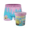 CRAZYBOXER SpongeBob Pinky Ice Cream Men's Boxer Briefs (Creative Packaging) 1 CRAZYBOXER SpongeBob Pinky Ice Cream Men's Boxer Briefs (Creative Packaging) -Crazyboxer Sales Store CBSPB0104PINKN 0
