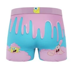 CRAZYBOXER SpongeBob Pinky Ice Cream Men's Boxer Briefs (Creative Packaging) -Crazyboxer Sales Store CBSPB0104PINKN 2