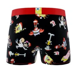 CRAZYBOXER SpongeBob Patrick & Group Men's Boxer Briefs (3 Pack) -Crazyboxer Sales Store CBSPB0104X3A2 6