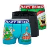 CRAZYBOXER SpongeBob Holiday Men's Boxer Briefs (3 Pack) 2 CRAZYBOXER SpongeBob Holiday Men's Boxer Briefs (3 Pack) -Crazyboxer Sales Store CBSPB0104X3A3 1