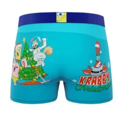 CRAZYBOXER SpongeBob Holiday Men's Boxer Briefs (3 Pack) 15 CRAZYBOXER SpongeBob Holiday Men's Boxer Briefs (3 Pack) -Crazyboxer Sales Store CBSPB0104X3A3 9