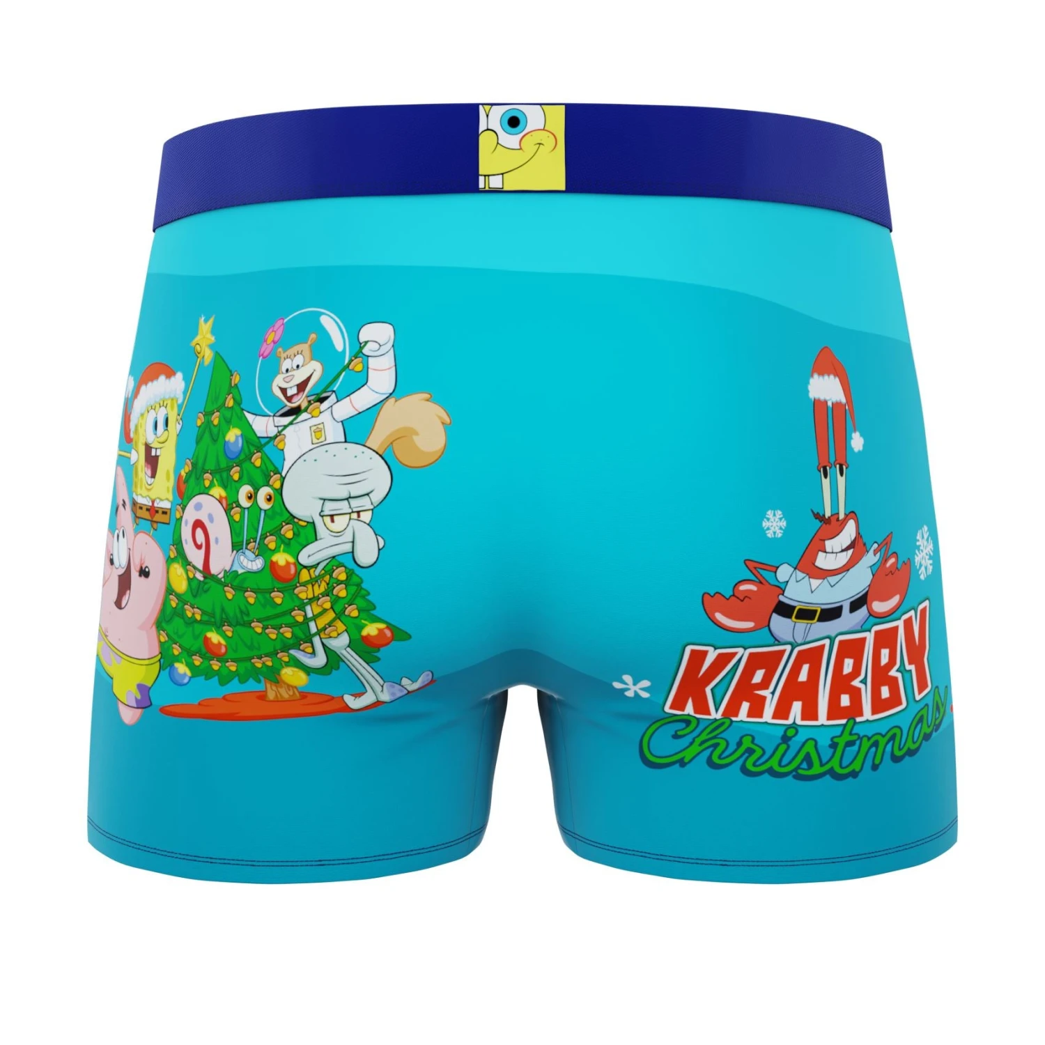 CRAZYBOXER SpongeBob Holiday Men's Boxer Briefs (3 Pack) 9 CRAZYBOXER SpongeBob Holiday Men's Boxer Briefs (3 Pack) - Image 7