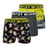 CRAZYBOXER SpongeBob Yellow Men's Boxer Briefs (Pack 3) 2 CRAZYBOXER SpongeBob Yellow Men's Boxer Briefs (Pack 3) -Crazyboxer Sales Store CBSPB0104X3A5 1