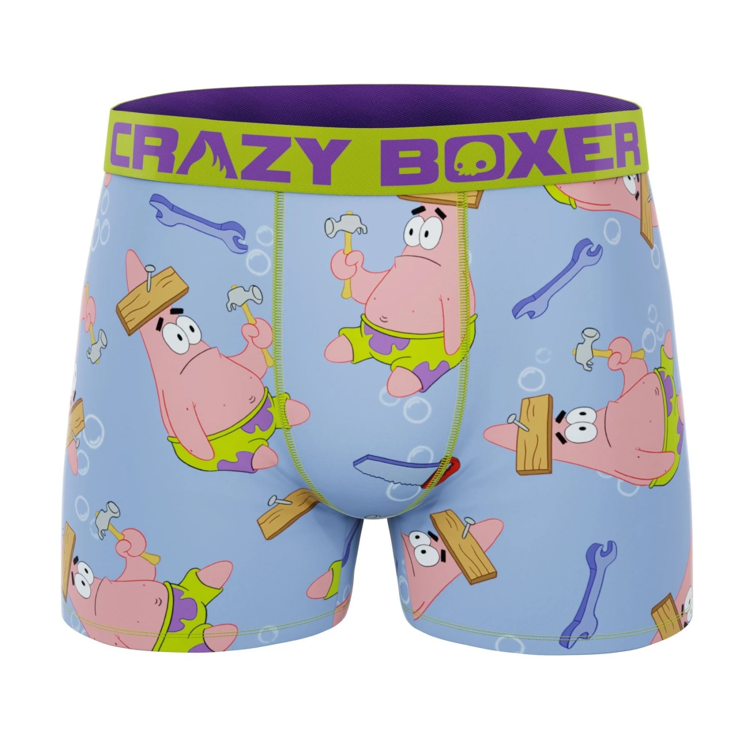 CRAZYBOXER SpongeBob Men's Boxer Briefs (Pack 3) 4 CRAZYBOXER SpongeBob Men's Boxer Briefs (Pack 3) - Image 2