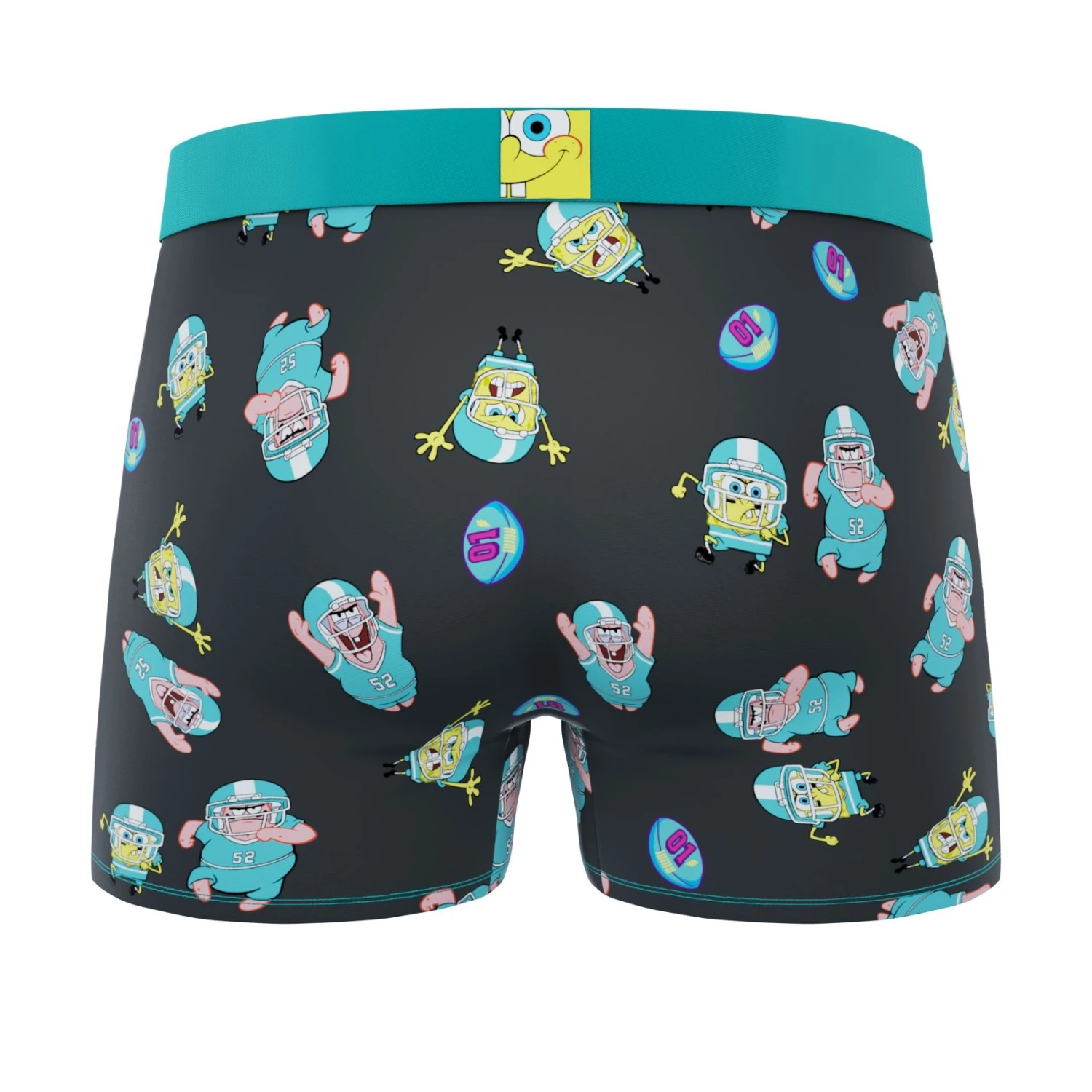 CRAZYBOXER SpongeBob Men's Boxer Briefs (Pack 3) 9 CRAZYBOXER SpongeBob Men's Boxer Briefs (Pack 3) - Image 7
