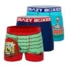 CRAZYBOXER SpongeBob Krabby & Lights Men's Boxer Briefs (3 Pack) -Crazyboxer Sales Store CBSPB0104X3A7 8
