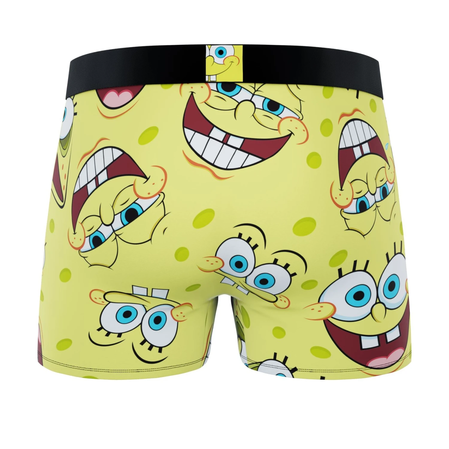 CRAZYBOXER Spongebob FACES + BURGER Men's Boxer Briefs (3 Pack) 5 CRAZYBOXER Spongebob FACES + BURGER Men's Boxer Briefs (3 Pack) - Image 3
