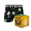 CRAZYBOXER Men's Spongebob Halloween Boxer Briefs (Creative Packaging) -Crazyboxer Sales Store CBSPB0105AFRAN 0