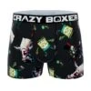 CRAZYBOXER Men's Spongebob Halloween Zombie Boxer Briefs -Crazyboxer Sales Store CBSPB0105AFRA 0