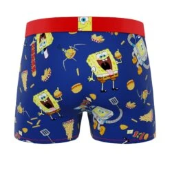 CRAZYBOXER Spongebob Fries Box Men's Boxer Briefs (Creative Packaging) 9 CRAZYBOXER Spongebob Fries Box Men's Boxer Briefs (Creative Packaging) -Crazyboxer Sales Store CBSPB0105BURGN 2