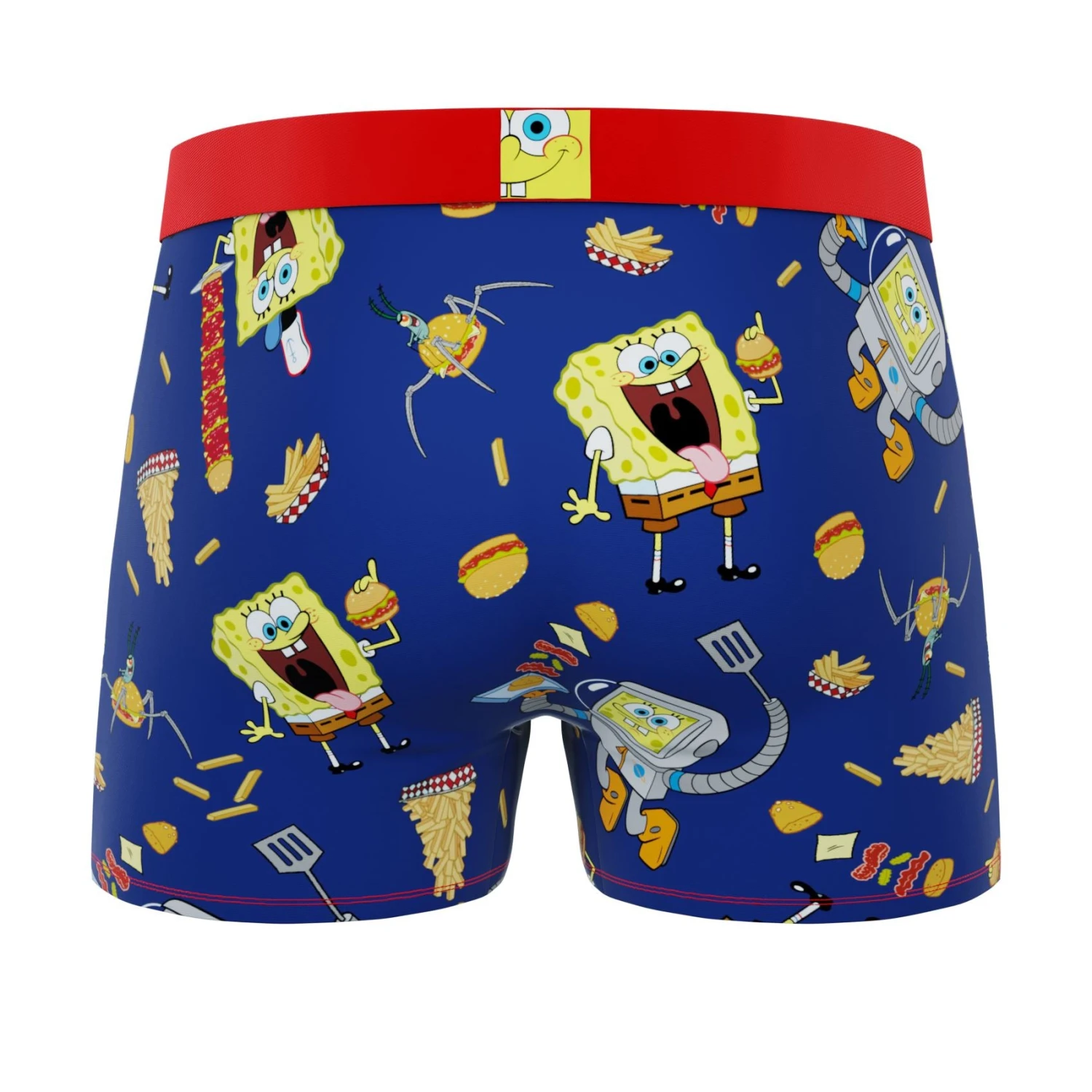 CRAZYBOXER Spongebob Fries Box Men's Boxer Briefs (Creative Packaging) 5 CRAZYBOXER Spongebob Fries Box Men's Boxer Briefs (Creative Packaging) - Image 3