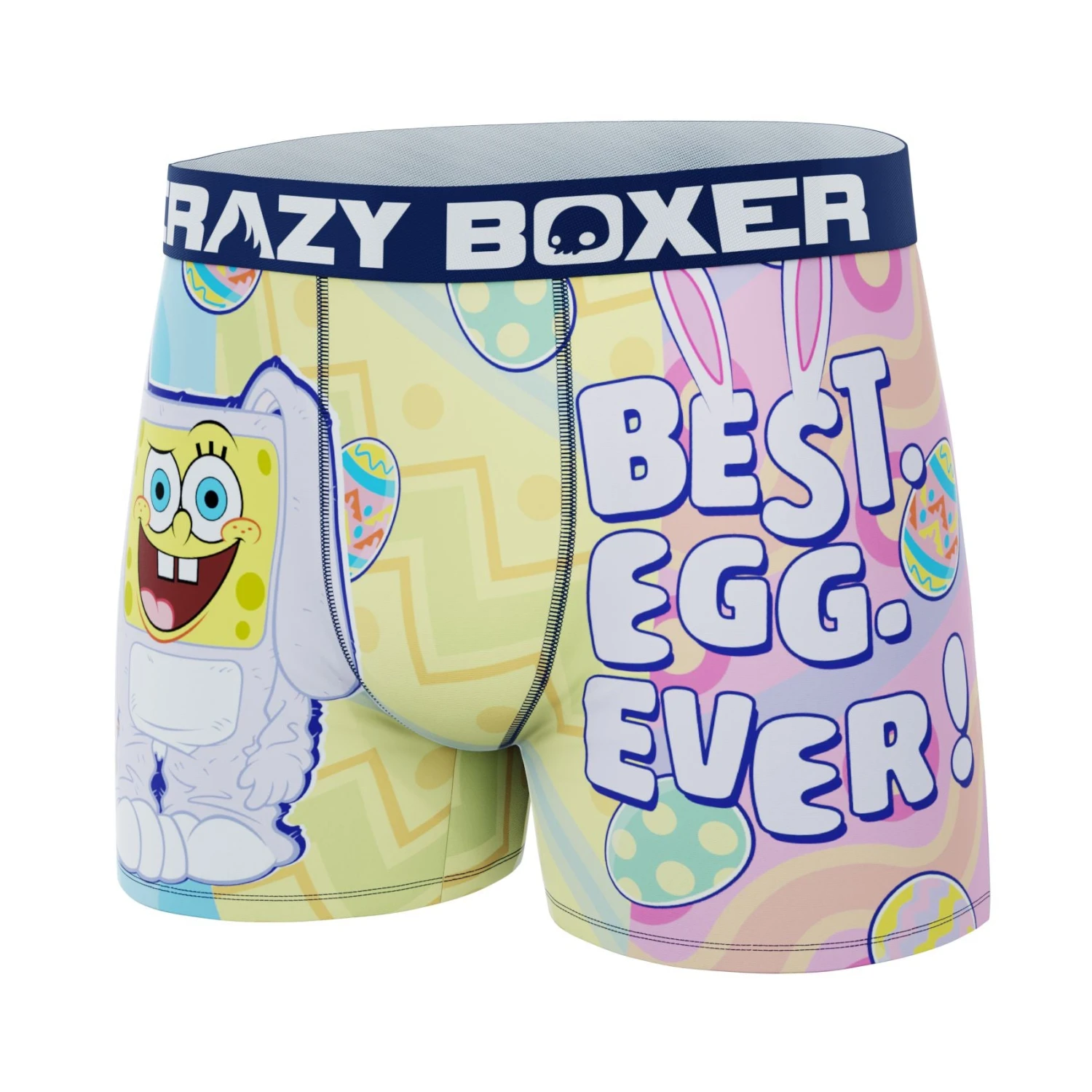 CRAZYBOXER Men's Spongebob Easter Breathable Soft Boxer Briefs 6 CRAZYBOXER Men's Spongebob Easter Breathable Soft Boxer Briefs - Image 4