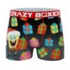 CRAZYBOXER SpongeBob Gifting Men's Boxer Briefs -Crazyboxer Sales Store CBSPB0105GIFT 0