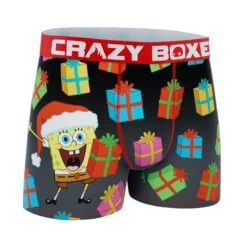 CRAZYBOXER SpongeBob Gifting Men's Boxer Briefs -Crazyboxer Sales Store CBSPB0105GIFT 3