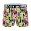 CRAZYBOXER SpongeBob Smiles Men's Boxer Briefs -Crazyboxer Sales Store CBSPB0105GRU2 0