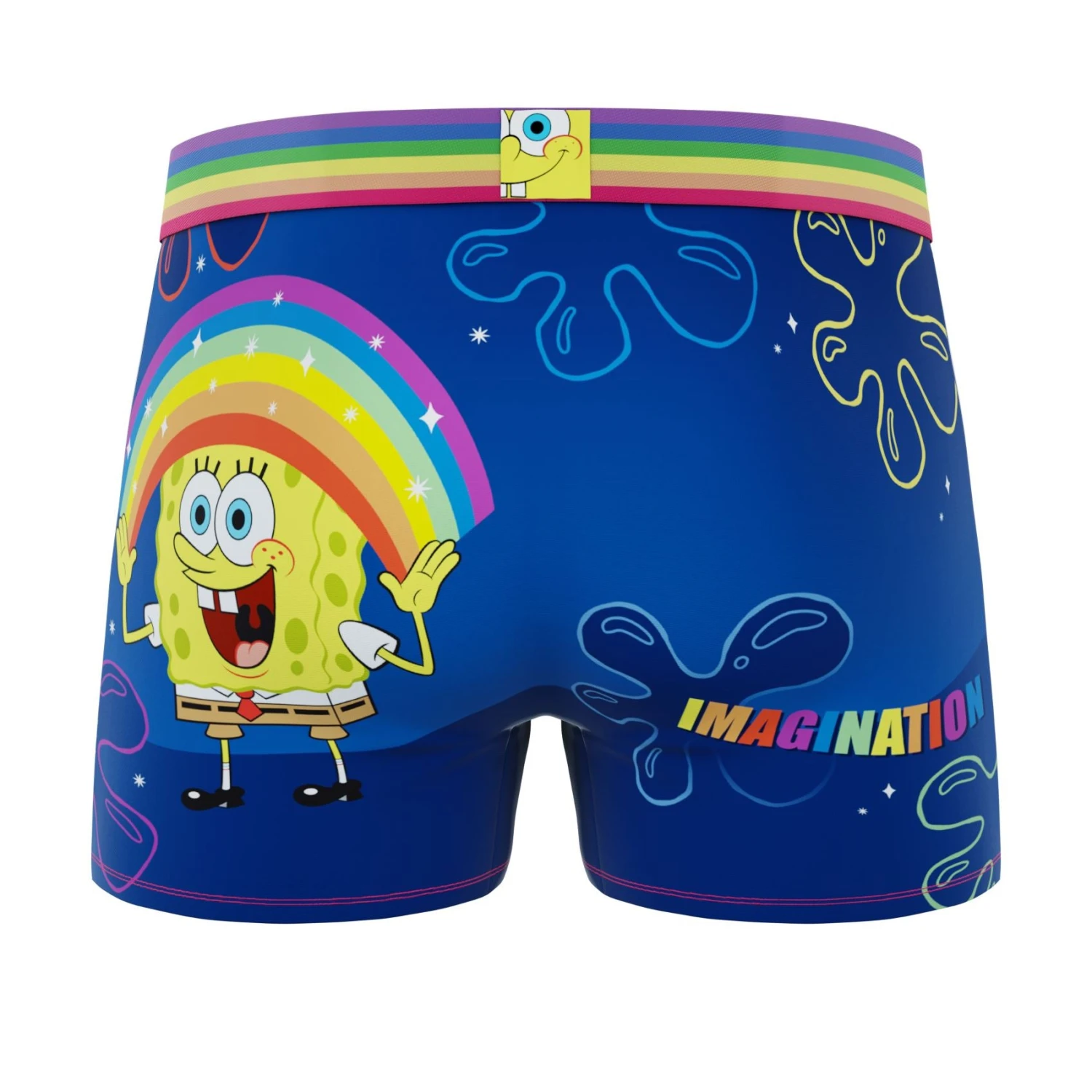 CRAZYBOXER Men's Spongebob Pride Breathable SoftBoxer Briefs 4 CRAZYBOXER Men's Spongebob Pride Breathable SoftBoxer Briefs - Image 2