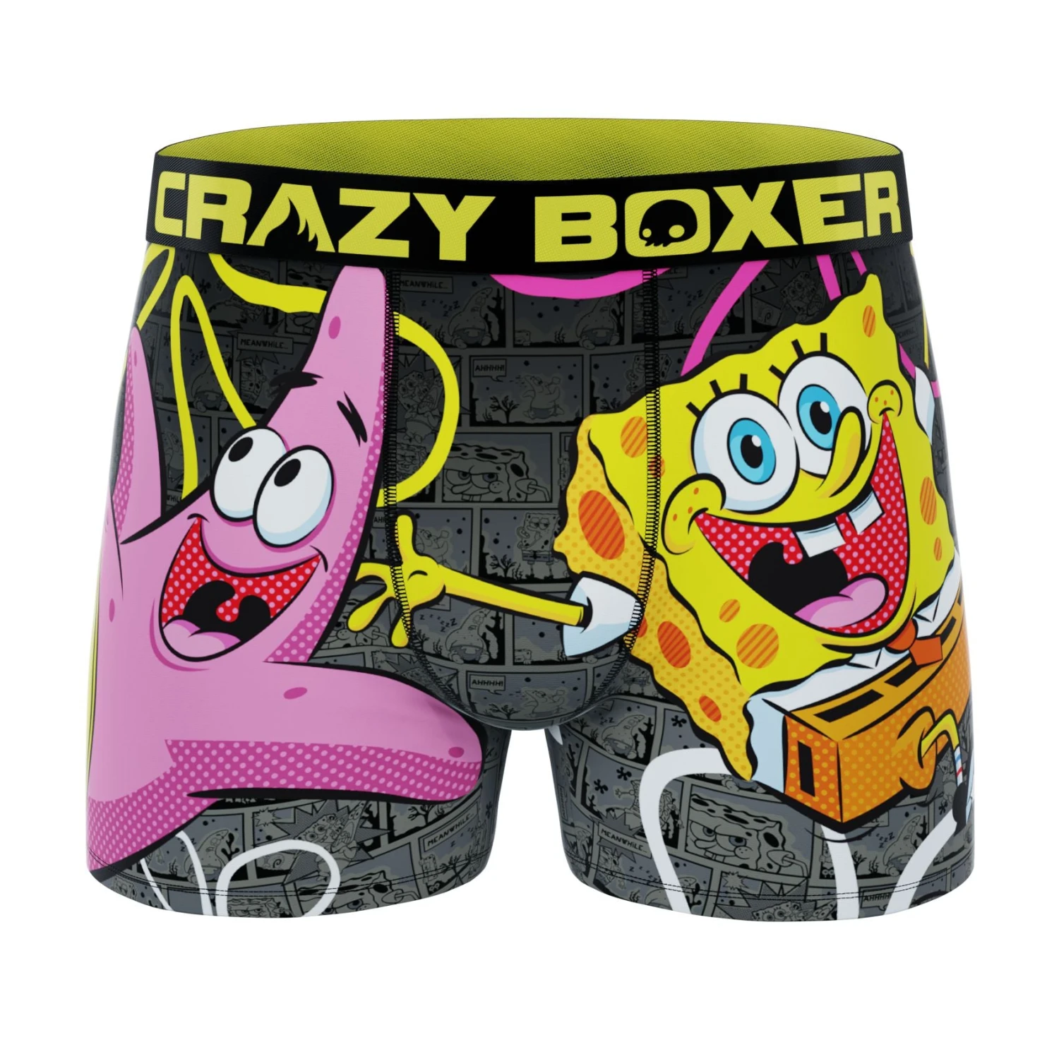 CRAZYBOXER Spongebob Have Fun Men's Boxer Briefs 3 CRAZYBOXER Spongebob Have Fun Men's Boxer Briefs