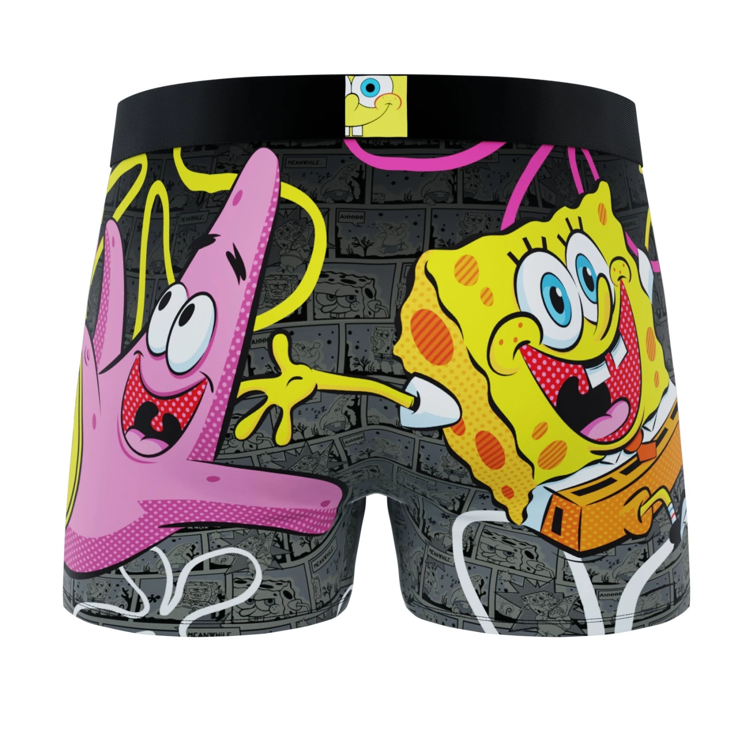CRAZYBOXER Spongebob Have Fun Men's Boxer Briefs (2-Pack) 5 CRAZYBOXER Spongebob Have Fun Men's Boxer Briefs (2-Pack) - Image 3