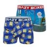 CRAZYBOXER Spongebob Krabs Men's Boxer Briefs (2 Pack) -Crazyboxer Sales Store CBSPB0105X2A6 5