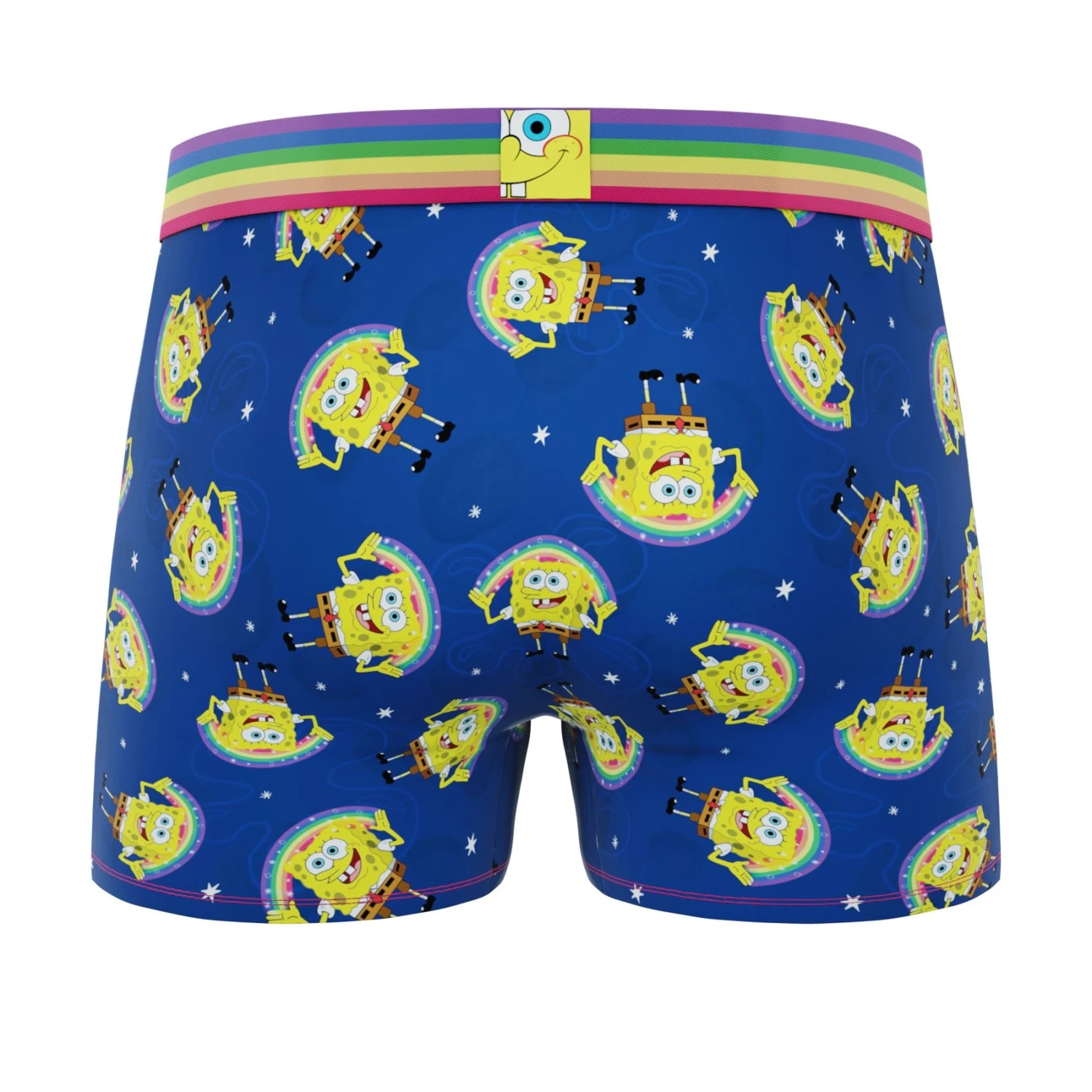 CRAZYBOXER Spongebob Fun Men's Boxer Briefs (3 Pack) 5 CRAZYBOXER Spongebob Fun Men's Boxer Briefs (3 Pack) - Image 3